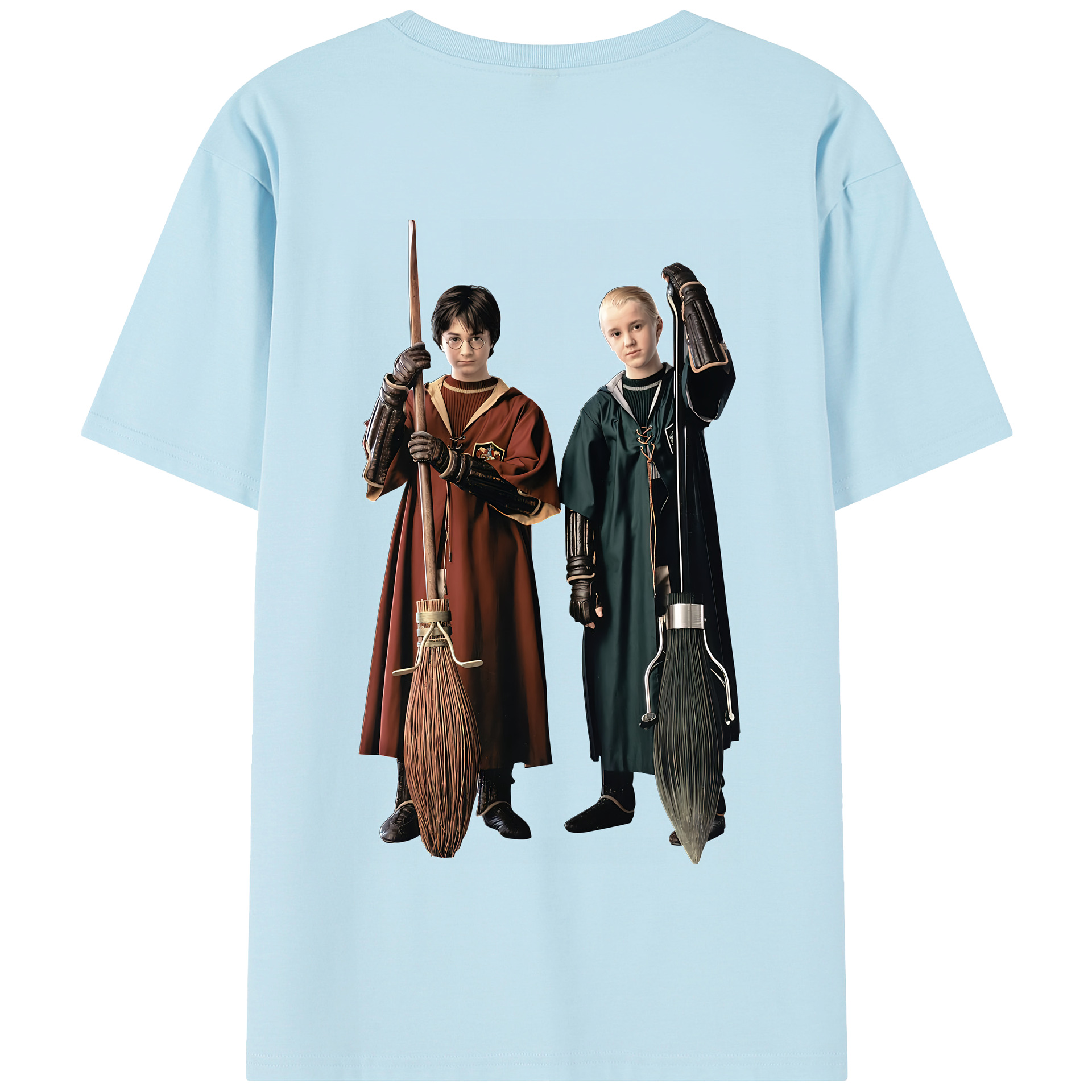（画像用） Harry Potter ハリー・ポッターシリーズ 綿100％半袖Tシャツ（背面プリント）